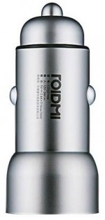 Автомобильное зарядное устройство Xiaomi RoidMi Car Charger Silver (CDQ01RM)